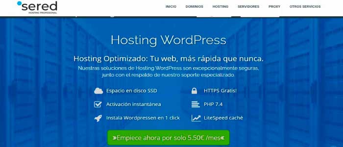 Hosting-WordPress-SERED
